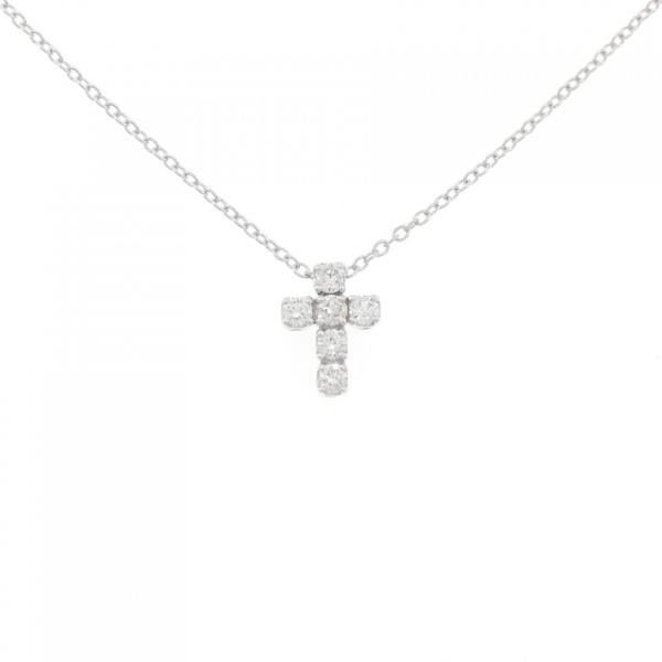 ポンテヴェキオ クロス ネックレス 0.23CT