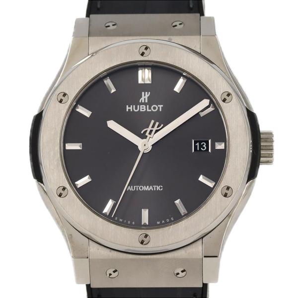 ウブロ クラシックフュージョンチタニウムレーシンググレー 542.NX.7071.LR TI 自動巻