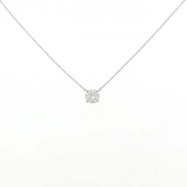 ティファニー ソリティア ネックレス 1.13CT F VVS1 3EXT
