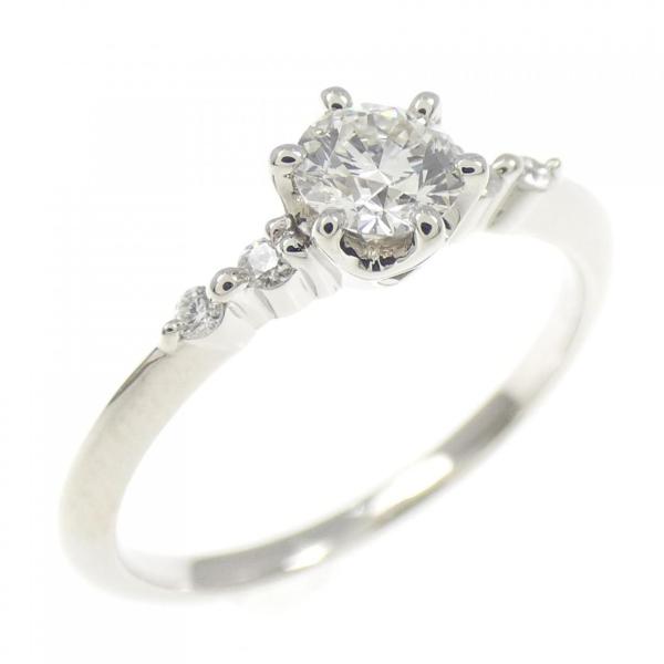 PT950 ダイヤモンド リング 0.240CT G VS2 3EXT H&amp;C