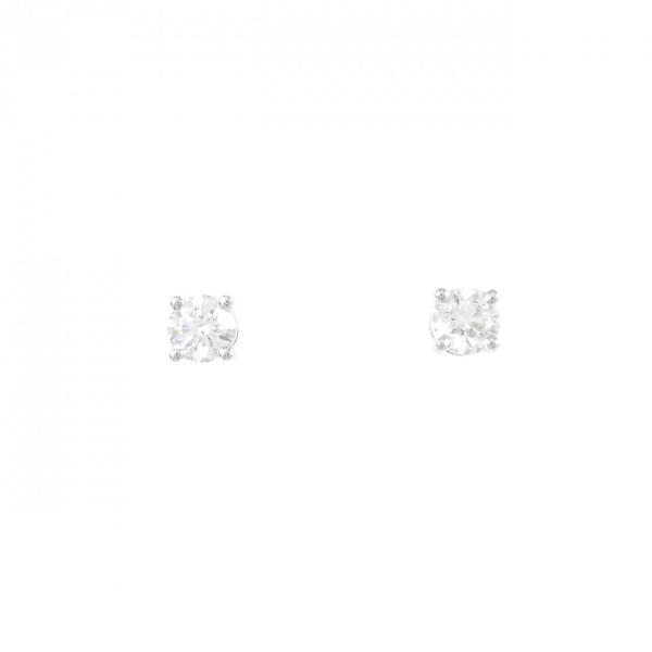ティファニー ソリティア ピアス 0.26CT 0.26CT H VS1 EXT