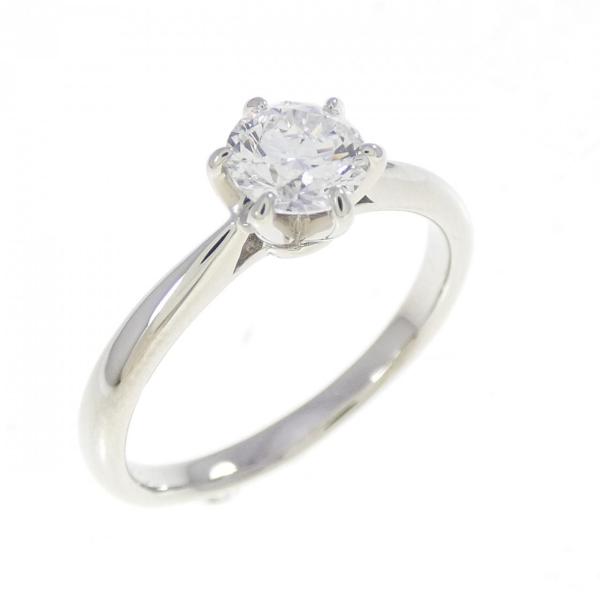 PT950 ダイヤモンド リング 0.46CT D IF 3EXT