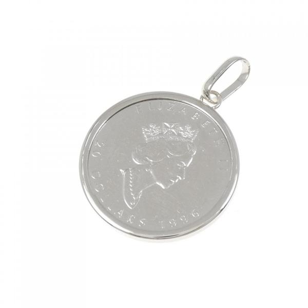 PT(枠) コイン ペンダント