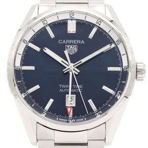 タグ・ホイヤー カレラ・キャリバー7ツインタイムデイト WBN201A.BA0640 SS 自動巻