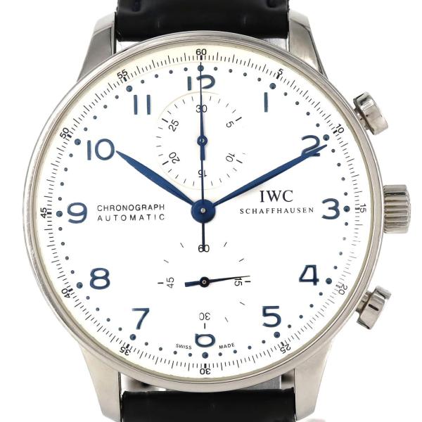 【ノーメンテナンス還元価格】IWC ポルトギーゼクロノグラフ IW371446 SS 自動巻