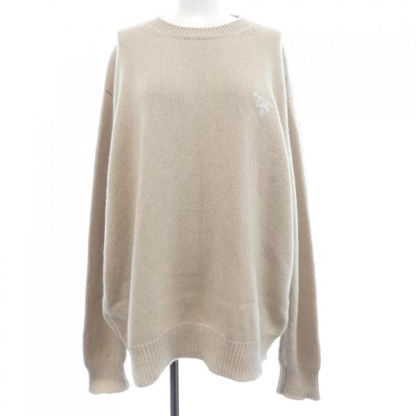 プラダ PRADA カシミヤ クルーネック セーター P24R1A S221 102N ニット