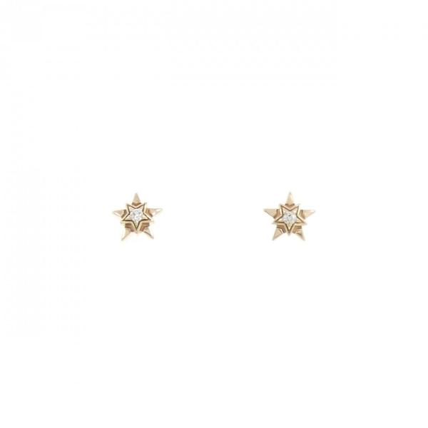 スタージュエリー ダイヤモンド ピアス 0.014CT