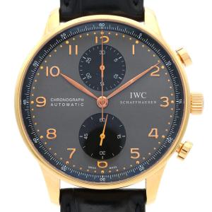 IWC ポルトギーゼクロノグラフ RG IW371482 PG・RG 自動巻