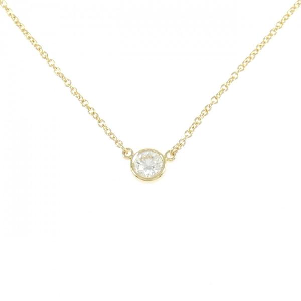 ティファニー バイザヤード ネックレス 0.22CT I VVS2 3EXT