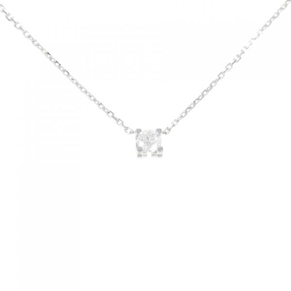カルティエ Cドゥ カルティエ ネックレス 0.19CT F VVS1 3EXT
