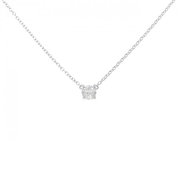 K18WG ダイヤモンド ネックレス 0.305CT J VS1 3EXT H＆C