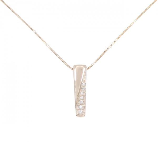 K18PG ダイヤモンド ネックレス