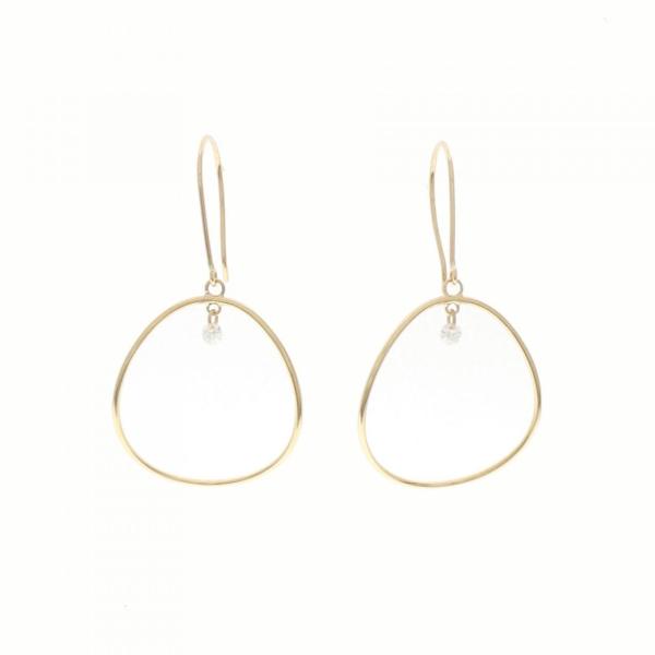 アーカー ビンドゥメディフープ ピアス 0.06CT