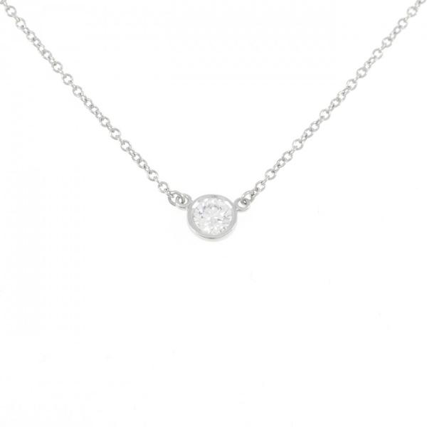 ティファニー バイザヤード ネックレス 0.21CT G VVS1 3EXT