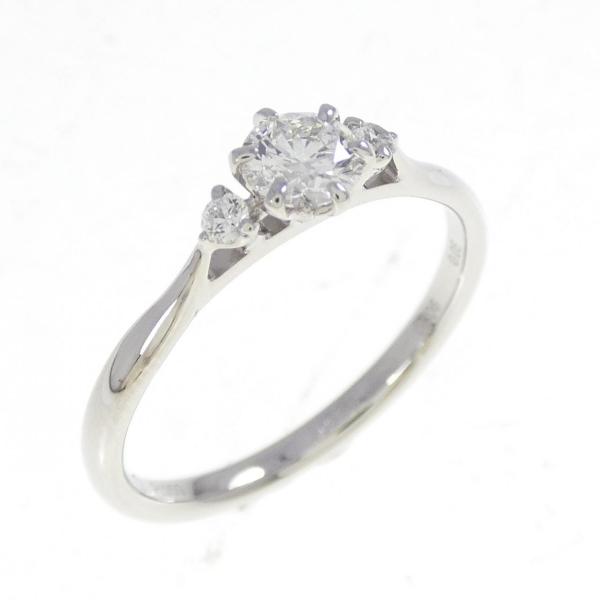 PT950 ダイヤモンド リング 0.306CT G VVS2 3EXT H＆C