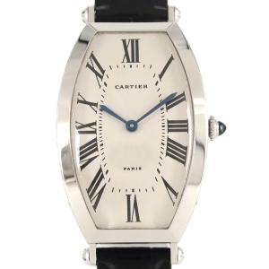 カルティエ トノーLM PT W1509551 PT 手巻