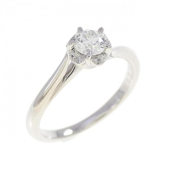 PT950 ダイヤモンド リング 0.267CT F VVS2 3EXT H＆C