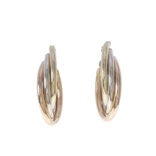 K14スリーカラー ピアス