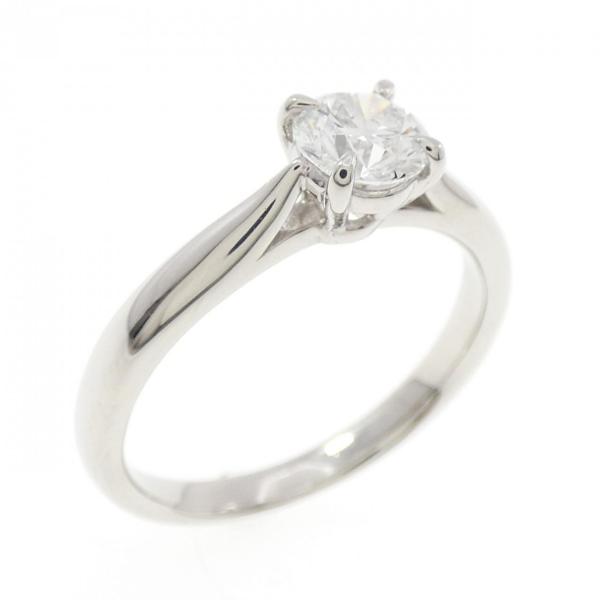 PT900 ダイヤモンド リング 0.509CT E VS2 3EXT H&amp;C