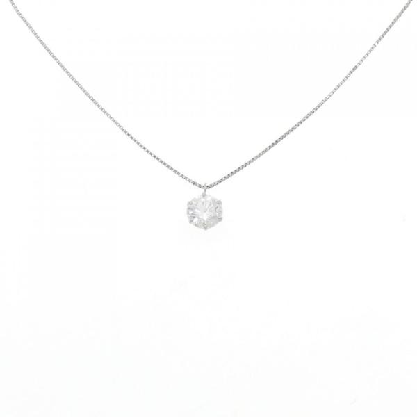 PT900/PT850 ダイヤモンド ネックレス 0.737CT D VS1 EXT
