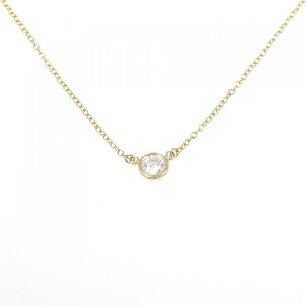 ティファニー バイザヤード ネックレス 0.19CT F SI1 EXT