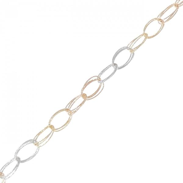 750スリーカラー アンクレット