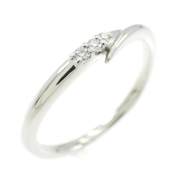 PT950 ダイヤモンド リング 0.02CT