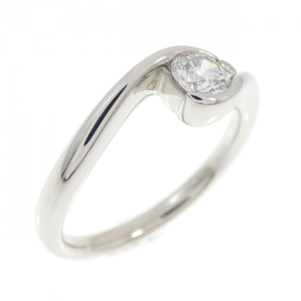 PT900 ダイヤモンド リング 0.322CT D SI1 3EXT H＆C