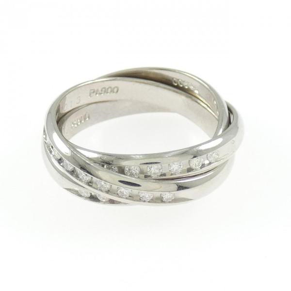 PT900 ダイヤモンド リング 0.39CT