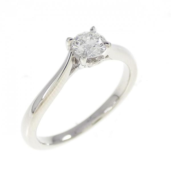 PT950 ダイヤモンド リング 0.285CT F SI1 3EXT