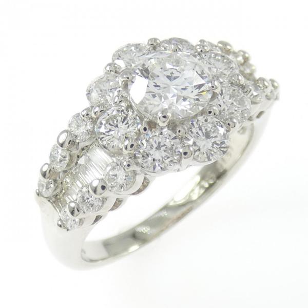 PT900 ダイヤモンド リング 0.716CT E SI1 3EXT H&amp;C