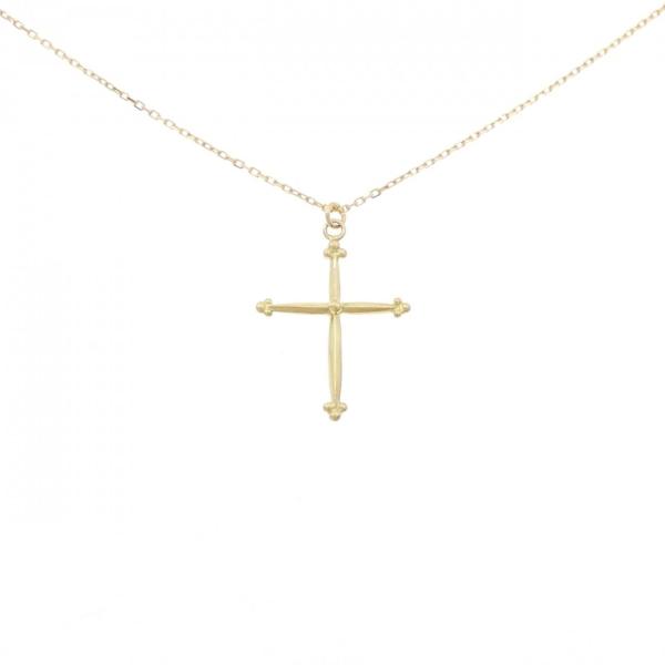 K18YG クロス ネックレス