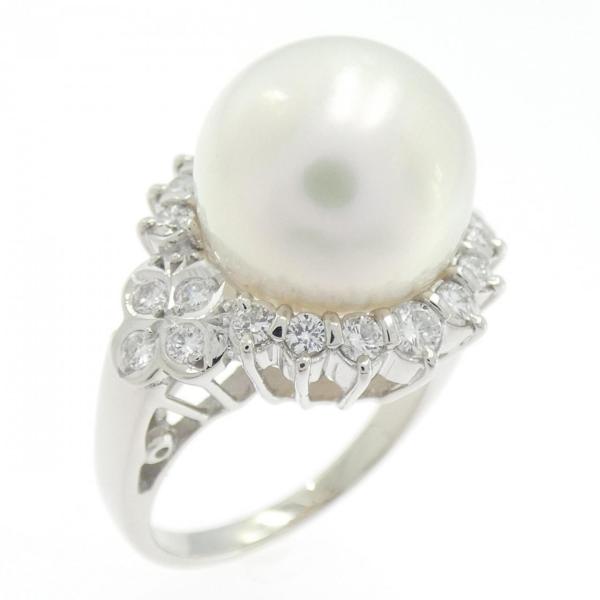 PT900 白蝶パール リング 12.2mm