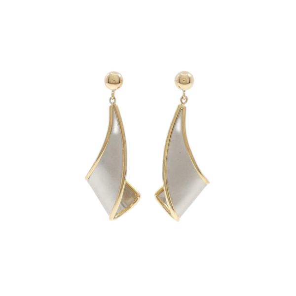 K18YG/PT900 ピアス