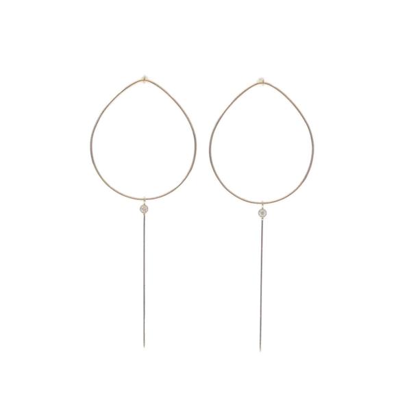 トーカティブ ダイヤモンド ピアス 0.04CT