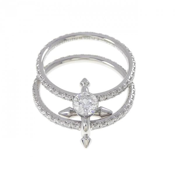 ティファニー タイタン セッティング リング 0.39CT H VS1 3EXT