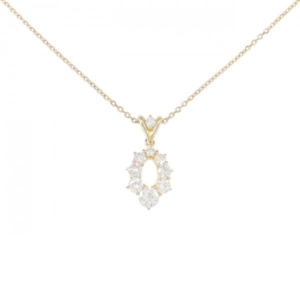 K18YG ダイヤモンド ネックレス 0.52CT