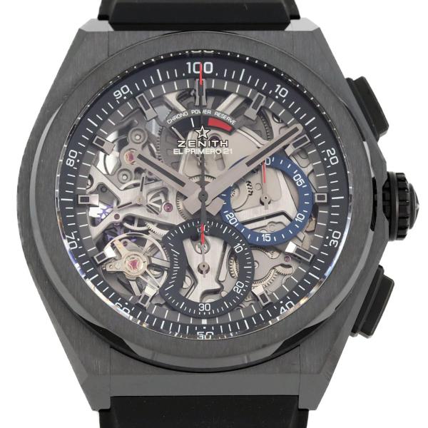 【新品】ゼニス ディファイエルプリメロ21ブラックセラミック 49.9000.9004/78.R78...