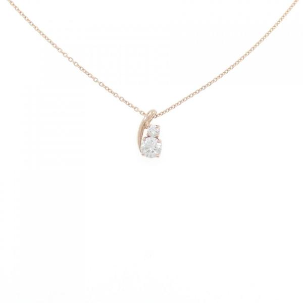 【リメイク】K18PG ダイヤモンド ネックレス 0.223CT E VS1 EXT