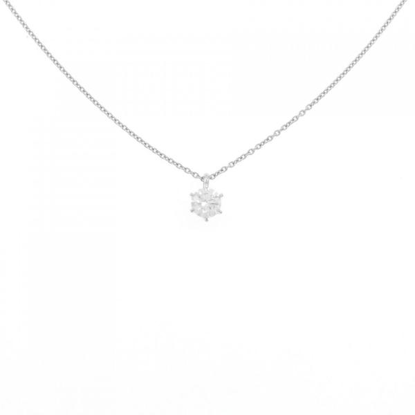 【リメイク】PT ダイヤモンド ネックレス 0.302CT D SI1 EXT