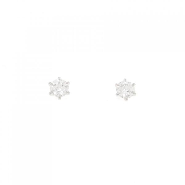 【リメイク】PT/ST ダイヤモンド ピアス 0.253CT 0.259CT E VS2 EXT H...