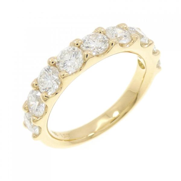 【新品】K18YG ダイヤモンド リング 1.531CT E-F VS2-SI1 EXT-GOOD