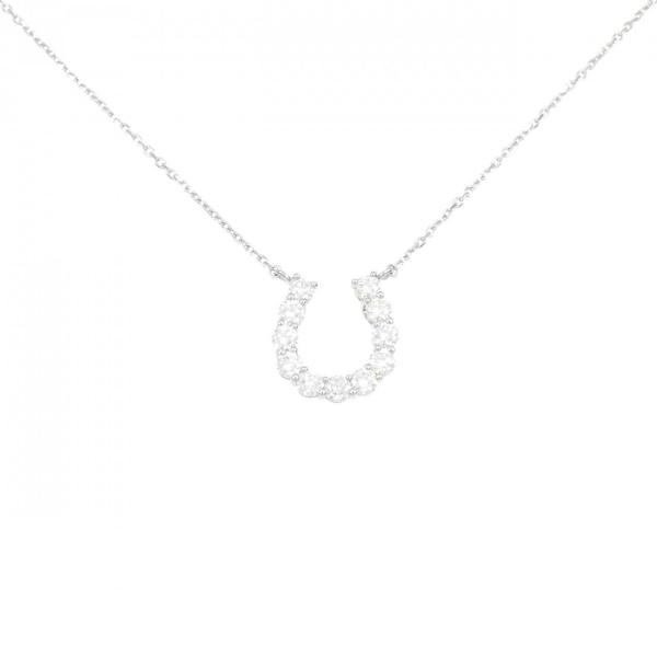 【新品】PT900/PT850 ダイヤモンド ネックレス 1.068CT E VS2-SI1 EXT