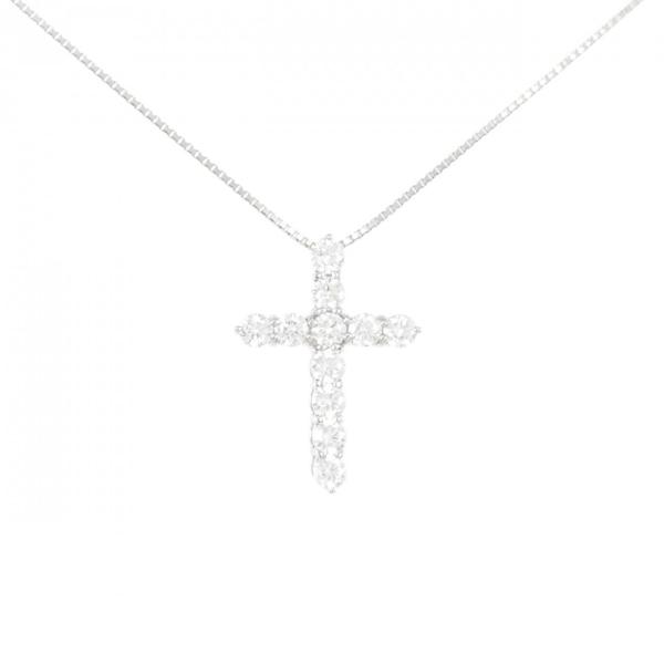 【新品】PT900/PT850 ダイヤモンド ネックレス 1.000CT E VVS1-SI1 EX...