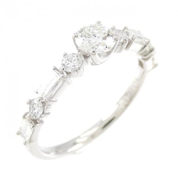 【新品】PT900 ダイヤモンド リング 0.318CT H SI2 EXT