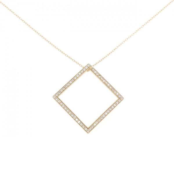 K10YG ダイヤモンド ネックレス 0.30CT