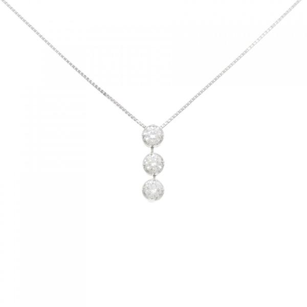 【新品】PT900/PT850 ダイヤモンド ネックレス 0.172CT 0.176CT 0.177...