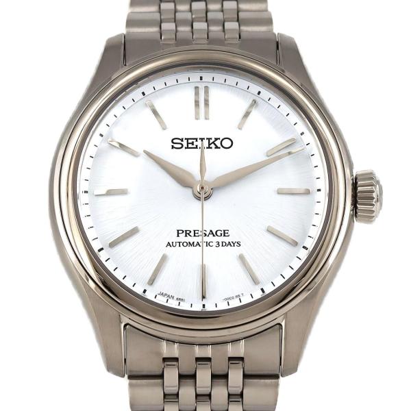 【新品】セイコー プレザージュ 6R51-00D0/SARX129 SS 自動巻