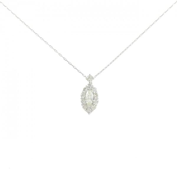 【新品】PT900/PT850 ダイヤモンド ネックレス 0.20CT