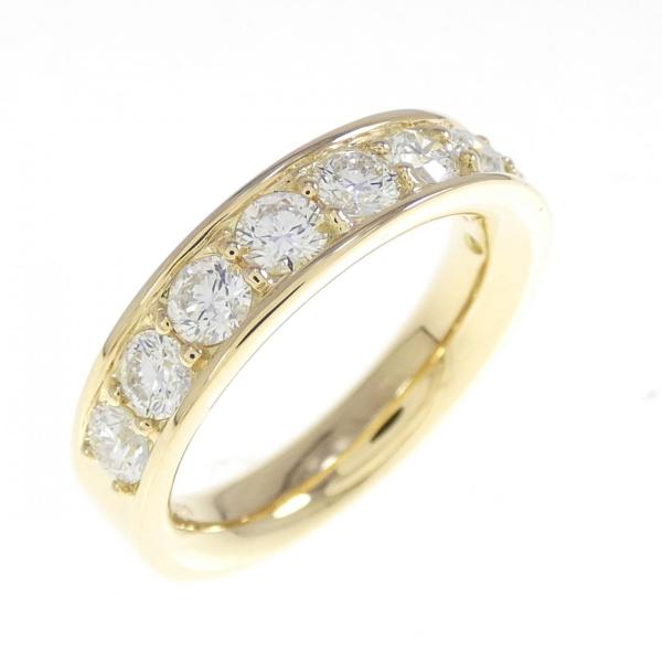 【新品】K18YG ダイヤモンド リング 1.001CT F VS2-SI1 EXT-VG